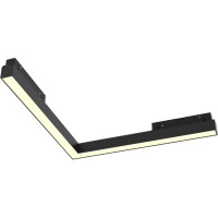 Трековый светильник MAYTONI exility 24w черный TR042-4-24W3K-WW-DS