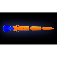 Воблер Strike Pro Flying Fish Joint 110 цвет: A70-713 Black Silver OB EG-079J#A70-713