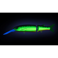Воблер Strike Pro Glider-X 105L цвет: A223S-RP Pearl Mat Tiger EG-157L-SP#A223S-RP