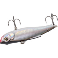 Воблер Strike Pro Jedi Rattler 80 Heavy цвет: A010-EP Black Back Silver SP-198H#A010-EP