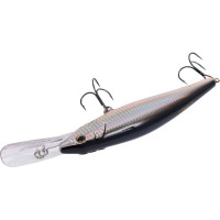 Воблер Strike Pro Jer-O Minnow 180цвет: A70-713 Black Silver OB EG-045F#A70-713