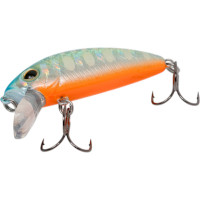 Воблер Strike Pro Mustang Minnow 45 цвет: A150-713 UV Blue Silver OB MG-002F#A150-713