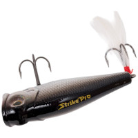 Воблер Strike Pro Bubble Pop 65 цвет: A010-EP Black Back Silver EG-046#A010-EP