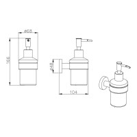 Дозатор Aquatek aq4005mb вега 00000129687