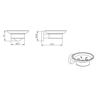 Мыльница Aquatek aq4003cr вега 00000129689