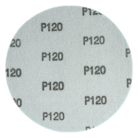 Диск абразивный с липучкой DTC-Film (green) 150 мм, 0 отверстий, P120, 5 шт BRUSHTEX 150G0-120