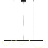 Подвесной светильник MAYTONI tau led 30w алюминий черный MOD146PL-L30B3K