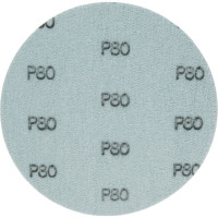 Диск абразивный с липучкой DTC-Film (green) 150 мм, 0 отверстий, P80, 5 шт BRUSHTEX 150G0-80