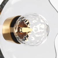 Настенный светильник (бра) MAYTONI miracle 1хg9x28w металл латунь MOD207WL-01BS