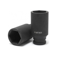 Головка ударная глубокая 6-гранная 24 мм, 1/2"DR Partner PA-4458524(13074)