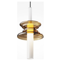 Подвесной светильник MAYTONI sound wave 1хg9x28w металл черный MOD255PL-01B3