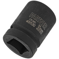 Головка ударная 6-гранная 30 мм, 1"DR Partner PA-48530(12976)