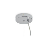 Подвесной светильник Freya Pleating Хром Металл FR5434PL-03BG