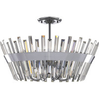 Люстра хрустальная потолочная Citilux Вестерос Хром CL307180