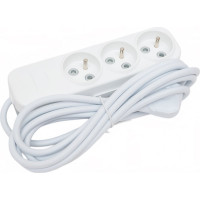 Удлинитель ELBI Myra 3 входа, с защитными шторками, UPS, 3m, 3x1 527-010203-314