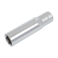 Головка торцевая 6-гранная глубокая (9 мм; L=45 мм; 1/4DR) ROCKFORCE RF-5255009(11651)