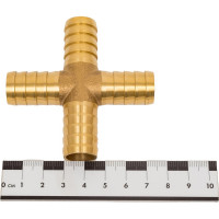 Разветвитель Х-образный елочка 16 мм ROCKFORCE RF-E102-4/6(26677)