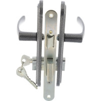 Врезной замок ЗЕНИТ Омега-ЗВ7.02 серебро 19437