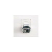 Стакан с держателем Aquanet 5684 хром, стекло 00187060