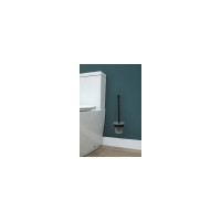 Ершик в стакане с держателем Aquanet 5688MB черн.мат 00241909