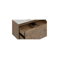 Тумба Aquanet Nova Lite 100 1+1 ящик, цвет дуб рустикальный 00249520