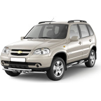 Рейлинги PT Group Черный муар Комфорт CHEVROLET Niva 2002-20/ LADA Niva 2020- 02010602 LNV551601