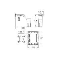 Крепежная рама GROHE Fresh 38796000