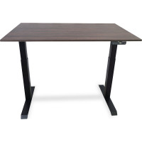 Стол с регулируемой высотой StolStoya МОТОР UP рама черная, столешница ЛДСП, Дуб Милано, 145x80 PE211IBSLDM145