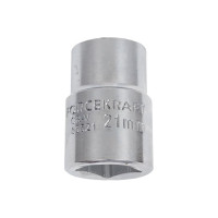 Головка 21мм 3/4" 6гр. Forcekraft FK-56521(52256)
