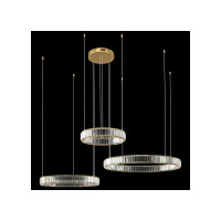 Подвесной светильник LOFT IT Crystal Ring 10135/3 Gold