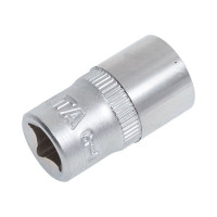 Головка 6-гранная SW 10 мм, 1/4"DR Vata 2060100