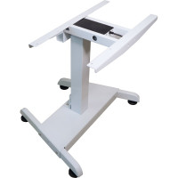 Подстолье для стола на одной опоре с электрорегулировкой высоты StolStoya альфа- белое PE131W