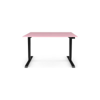 Письменный, компьютерный стол для работы сидя и стоя StolStoya BAZALT, черный, с электроприводом, столешница лдсп барби 145x80 SE222Bbr14580