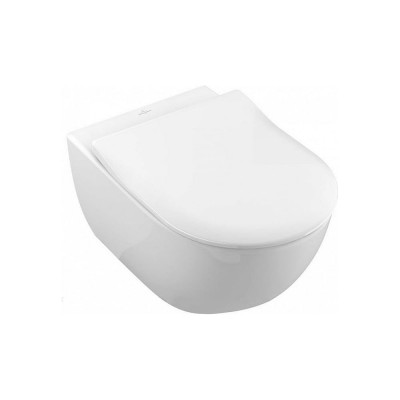 Подвесной безободковый унитаз Villeroy & Boch Subway 2.0 5614R2R1