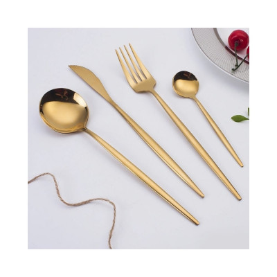 Набор столовых приборов ZDK Smart Home spoon20gold