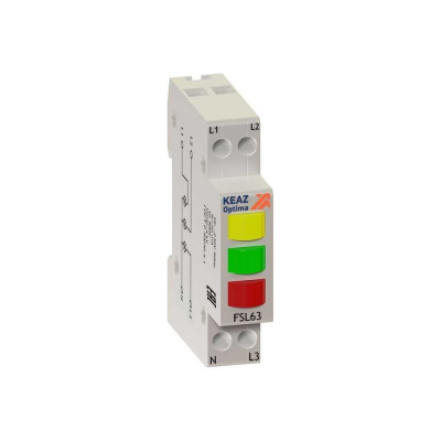 КЭАЗ Индикатор фаз световой OptiDin FSL63 230A УХЛ3 138626