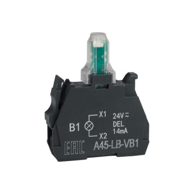 Световой блок КЭАЗ OptiSignal D22 A45-LB-VB1 бел. 24VACDC ZBVB1 332202