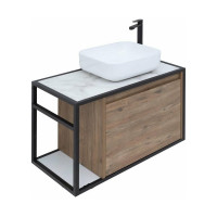 Тумба Aquanet Nova Lite LOFT 90 R, дуб рустикальный 00261659