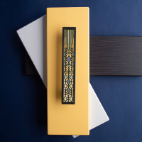 Ручка-скоба KERRON JEWEL 128 мм, черный лакированный никель KA1-128JW42-NF