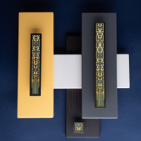 Ручка-скоба KERRON JEWEL 128 мм, черный лакированный никель KA1-128JW42-NF