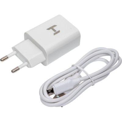Сетевое зарядное устройство HARPER WCH-5118 White tpc cbl H00002150