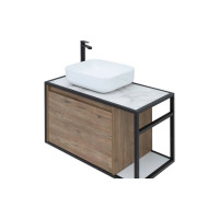 Тумба Aquanet Nova Lite LOFT 75 L цвет дуб рустикальный 00261658