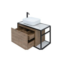 Тумба Aquanet Nova Lite LOFT 75 L цвет дуб рустикальный 00261658