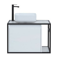 Тумба Aquanet Nova Lite LOFT 90 L цвет белый глянец 00261652