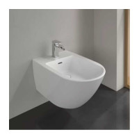 Подвесное биде Villeroy & Boch Subway 3.0 шгв 375x560x270 цвет-альпийский белый 44700001