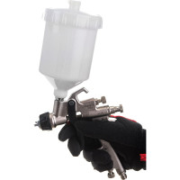 Краскопульт без манометра WALCOM SLIM XLIGHT S HTE/HALO SR 1,7мм, верхний бачок пластик 822017