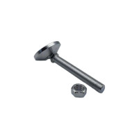 Опора UnitMC регулируемая шарнирная 80хМ20х150 (основание сталь, винт сталь) 400203 80хМ20х150