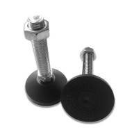 Шарнирная регулируемая опора UnitMC 80хМ20х100 (основание PA66, винт сталь) 400201 80xM20x100