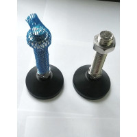 Шарнирная регулируемая опора UnitMC 80хМ20х100 (основание PA66, винт сталь) 400201 80xM20x100