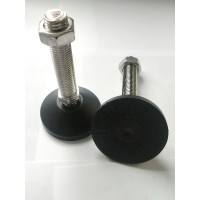 Шарнирная регулируемая опора UnitMC 80хМ20х100 (основание PA66, винт сталь) 400201 80xM20x100